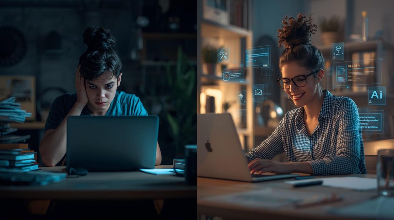 beginner using AI apps for the first time