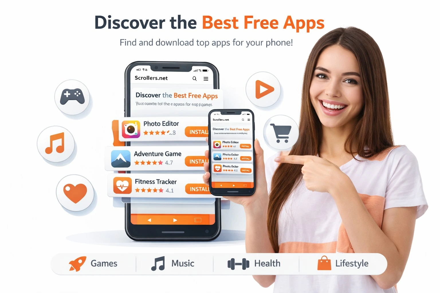 Best free apps on scrolller