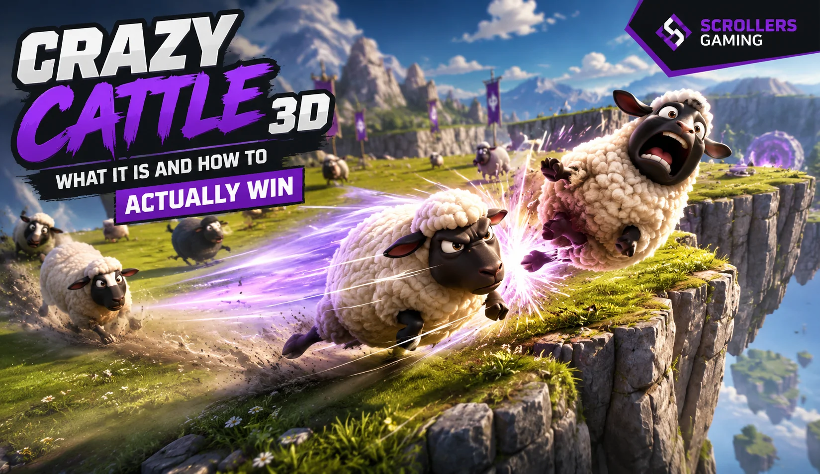Crazy Cattle 3D: Viral Sheep Battle Royale